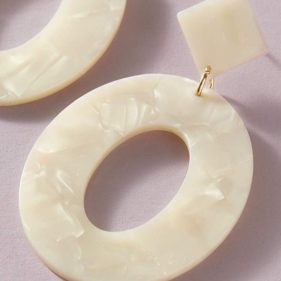 Fashion Hoop Drop Earrings - Picture 3 of 3